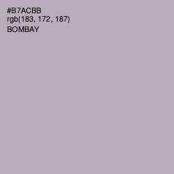 #B7ACBB - Bombay Color Image