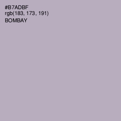 #B7ADBF - Bombay Color Image