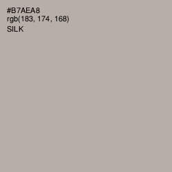 #B7AEA8 - Silk Color Image