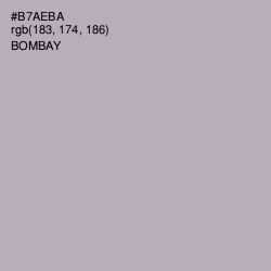 #B7AEBA - Bombay Color Image