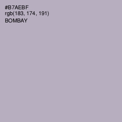 #B7AEBF - Bombay Color Image