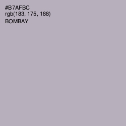 #B7AFBC - Bombay Color Image