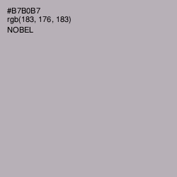 #B7B0B7 - Nobel Color Image