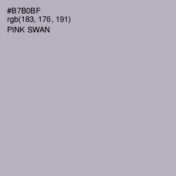 #B7B0BF - Pink Swan Color Image
