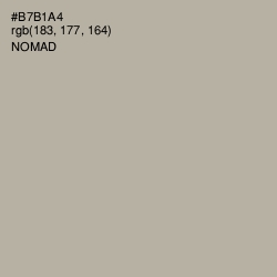 #B7B1A4 - Nomad Color Image