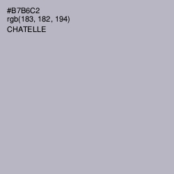 #B7B6C2 - Chatelle Color Image