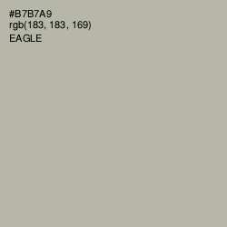 #B7B7A9 - Eagle Color Image