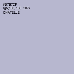 #B7B7CF - Chatelle Color Image