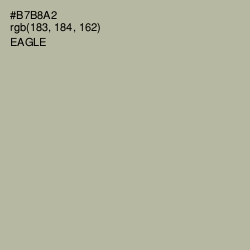 #B7B8A2 - Eagle Color Image