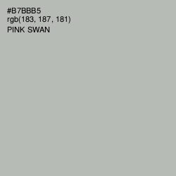 #B7BBB5 - Pink Swan Color Image