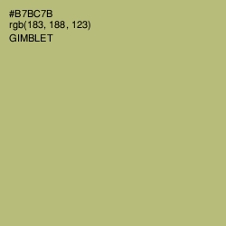 #B7BC7B - Gimblet Color Image