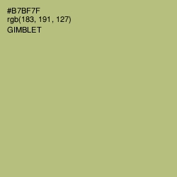 #B7BF7F - Gimblet Color Image