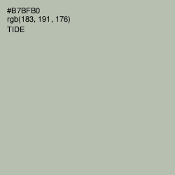 #B7BFB0 - Tide Color Image