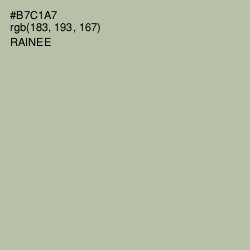 #B7C1A7 - Rainee Color Image