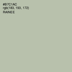 #B7C1AC - Rainee Color Image