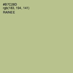 #B7C28D - Rainee Color Image