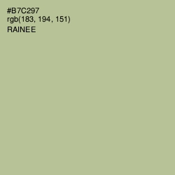 #B7C297 - Rainee Color Image