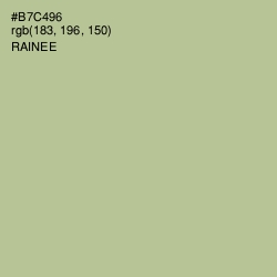 #B7C496 - Rainee Color Image