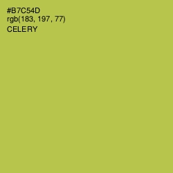 #B7C54D - Celery Color Image