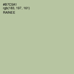 #B7C5A1 - Rainee Color Image