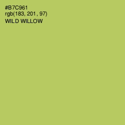 #B7C961 - Wild Willow Color Image