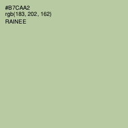 #B7CAA2 - Rainee Color Image