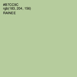 #B7CC9C - Rainee Color Image