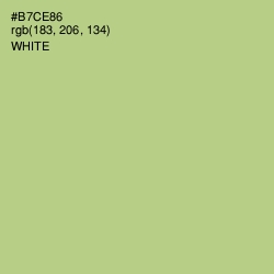 #B7CE86 - Feijoa Color Image