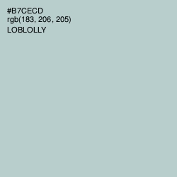 #B7CECD - Loblolly Color Image