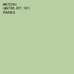 #B7CFA1 - Rainee Color Image