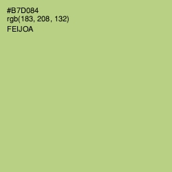 #B7D084 - Feijoa Color Image