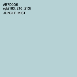#B7D2D5 - Jungle Mist Color Image
