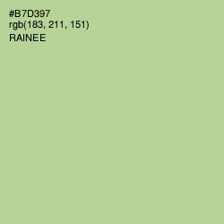 #B7D397 - Rainee Color Image