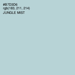 #B7D3D6 - Jungle Mist Color Image