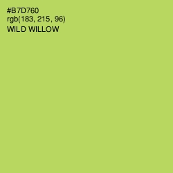 #B7D760 - Wild Willow Color Image