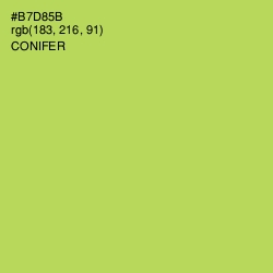 #B7D85B - Conifer Color Image