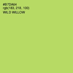 #B7DA64 - Wild Willow Color Image