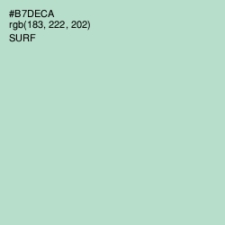 #B7DECA - Surf Color Image