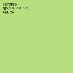 #B7DF80 - Feijoa Color Image