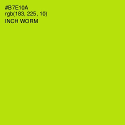 #B7E10A - Inch Worm Color Image