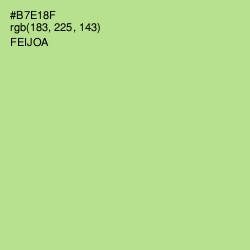 #B7E18F - Feijoa Color Image