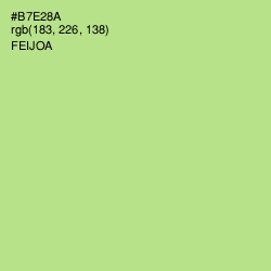 #B7E28A - Feijoa Color Image