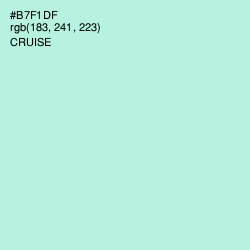 #B7F1DF - Cruise Color Image