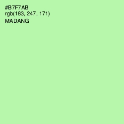 #B7F7AB - Madang Color Image