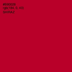 #B80028 - Shiraz Color Image