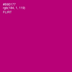 #B80177 - Flirt Color Image