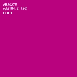 #B8027E - Flirt Color Image
