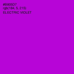 #B805D7 - Electric Violet Color Image