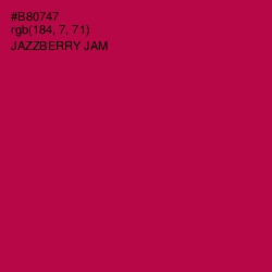 #B80747 - Jazzberry Jam Color Image