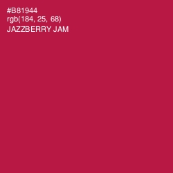 #B81944 - Jazzberry Jam Color Image